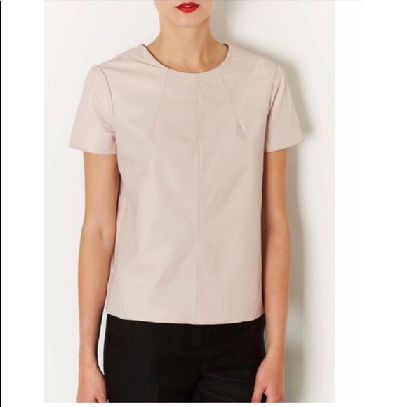 Topshop Tops - NWOT Topshop Leather top